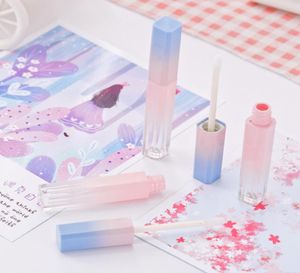 Leere Lipgloss-Röhre, rosa, blauer Farbverlauf, Lippenglasur-Röhre, DIY-Lippenstift, Kosmetik-Verpackungsbehälter, 50 Stück / Los2874565