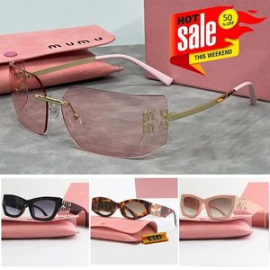 Designer solglasögon för kvinnor miumius solglasögon lyxiga solglasögon