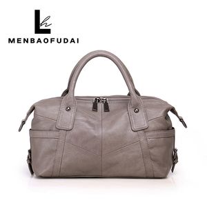 Bolsa crossbody feminina 2023 nova moda bolsa de mão de couro macio camada superior de couro casual moda artesanal bolsa feminina