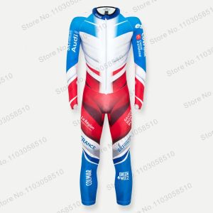 Kutuplar Performans GS Men Race Suit Kış Flanş Tulumları Tek Parça Kayak Takım Snowboard Tulum Sporu Nonpadded