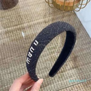 2024 Hairband Women's French Style Hairband Headwear Simple Wash Face Narrow Headband Hairband Accessories