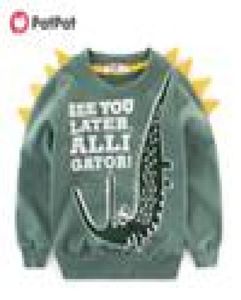 Spring and Autumn And Letter Print Longsleeve Sweatshirt for Kids Boy Sweatshirts Clothes 2105285993911