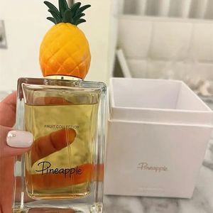 Meyve Toplama Parfüm 150ml Limon Ananas Koku Uzun Kalıcı Koku Marka Edt Adam Kadın Parfum Nötr Tatlı Köln Sprey Hızlı Gemi