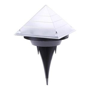 Underground Lamps Brelong Ip65 Waterproof Led Pyramid Solar Buried Ground Garden Sensor Night Light Landscape Lawn Yard Stair Decorati Dhrks