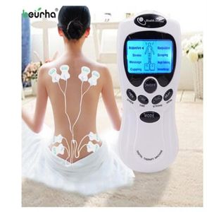 8 models Russian manual Electric herald Tens Acupuncture Body Massage Digital Therapy Machine For Back Neck Foot Leg health Care286079553