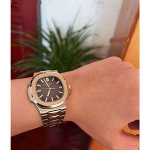 Pak Mechanical Movment Watch for Men 5711 Classical Wristwatch Superclone 3K 8.3 Högkvalitativ Auto Uhr Montre Luxe PP med Box Fk1i HM7I