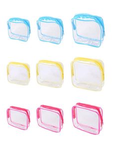 PVC Clear Women Makeup Cosmetic Bag Waterproof Transparent Make Up Organizer Storage Wash Travel Toiletry Accessories Supplies ZA22443264