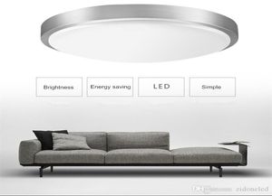 Modern Round LED Ceiling Light Dia21cm 12W Surface Mounted Simple Foyer Fixtures Study Dining living Room hall Home Corridor Light6629883