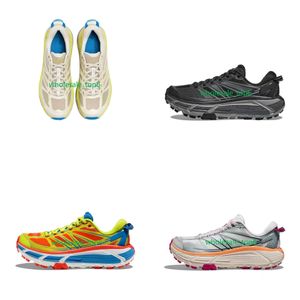 Designer Running Shoes Mafate One One H Cyclamenhree Alla ombord spetsar upp rund tå avslappnad gångskor storlek 36-45