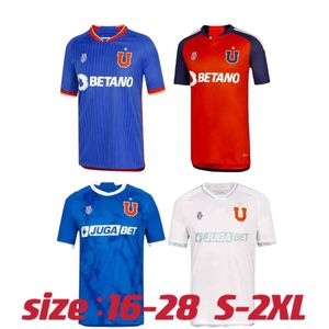 SXXL 23 24 25 Universidad de Chile Soccer Jerseys 2023 2024プレーヤーバージョンUdechile Football Shirts Kid Kit Osorio Fernandez Assadi Dominguez Jersey