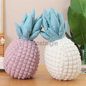 Animais 50cm Kawaii Simulação Abacaxi Pelúcia Planta Travesseiro Peluches Fruta Brinquedo Crianças Boneca Brithday Presente para Menina HKD230706 240307