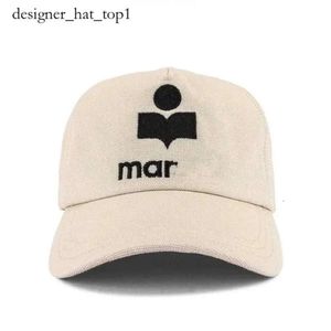 2024designer Isabel Marant Boné de beisebol clássico de alta qualidade Marant Cap Canvas com homens Marant Hat Baseball Cap Dust Bag Luxury Fashion Women Chapéus Marant 1110