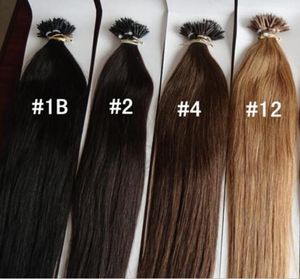 100G 18 cali 20 cali 22 cala 24inc Remy Micro nano Pierścienie Wydłużenie włosów 100 Indian Human Hair Extensions1703495