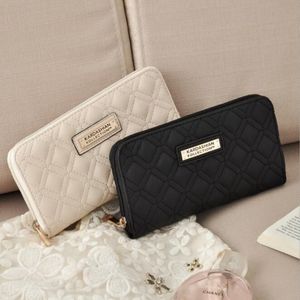 Selling Kk Wallet Long Design Women Wallets PU Leather Kardashian Kollection High Grade Clutch Bag Zipper Coin Purse Handbag315m