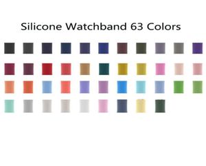 Silicone Strap For Apple Watch Band 44mm 40mm 38MM 42MM Rubber Belt Watchband Bracelet Accessories Iwatch 3 4 5 6 Se4880091