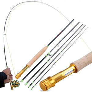 SOUGAYILANG 2,7M 5 SECTION FLY FISH FISH SOUS FLY 9 #5 METAL HANDLE CAROL FIBER FILE FISK RODS LAKE RIVER FIRECH CLACKLE 240227