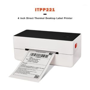 Printers Issyzonepos Label Barcode Printer 4 Inch 4X6 Usb Thermal Paper Printing Express Lable Printer1 Drop Delivery Dh6X3