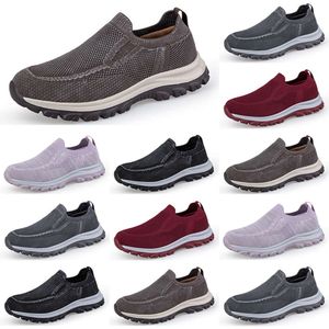 Yeni İlkbahar ve Yaz Yaşlı Ayakkabı Erkekler Bir Adım Yürüyüş Ayakkabıları Yumuşak Sole Sıradan Ayakkabı Gai Kadınlar Yürüyüş Ayakkabıları 39-44 26 USONLINE