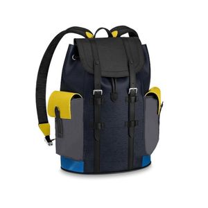 Designer Luxury Backpack Fashion Men's Christopher Backpacks Handbags Oxidized Leather Business Totes Messenger Bags312c