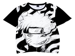 Japansk anime 3D T -shirt Vuxen/barn Kawaii Cartoon Graphic Tees Shippuden Sasuke Uzumaki Uchiha Itachi Cosplay Costume2187935