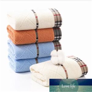 Asciugamano alla moda Asciugamani da bagno morbidi e spessi in puro cotone super assorbente, comodi, consegna a goccia, tessuti per il giardino di casa