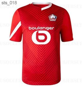 Camisas de futebol 2024 Losc Lille UMTITI Angel CABELLA J DAVID YAZICI OUNAS Camisa de futebol Olympique ISMAILY ZHEGROVA Quarto Maillot Homens Crianças KitH240307