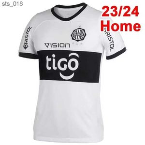 Camisas de futebol Olimpia Asuncion Mens Paraguai liga R.ORTIZ W.GONZALEZ D.GONZALEZ S.OTALVARO Camisas de futebol em casaH240307