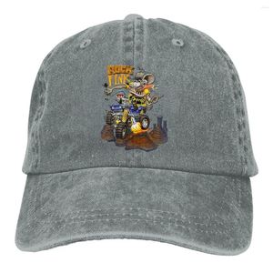 Caps de bola Beautiful Modelo Artista Ed Roth Painter Baseball Cap Hats Hats Women Visor Protection Snapback Rat Fink