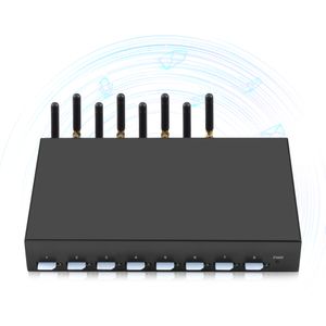 4G LTE 8 Port SMS Gateway 8 SIM Card Channel Modem Support SMPP HTTP API SMS Maszyna SMS