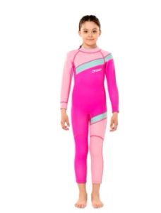 Swimwear Girl 2.5mm Snorkel Swimsuit Boy Neoprene Surf Wetsuit Underwater Diving Suit Jellyfish Scuba Children Spearfishing Bathing Wear