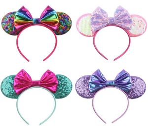 Christmas Festival Sequins Mouse Ear Women Girl Headband Party Hairband Handmade Hair Accessories5479822