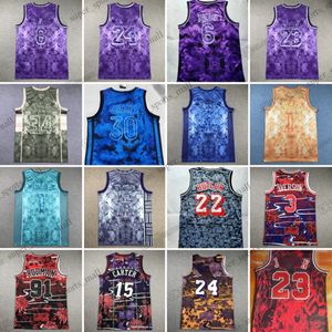 Maglie da basket cucite Seal 6 James 30 Stephen 22 Jimmy 1 Ball Curry 15 Vince 1 Tracy Butler Carter 34 Giannis McGrady Antetokounmpo Uomo S-XXXL