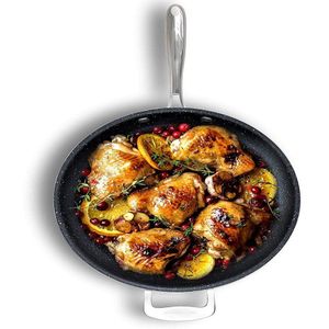 Camp Kitchen Non -Stick 14 tum stekpanna Familj Size Open PNIELET Drop Delivery Sports Outdoors Camping Vandring och camping Dhizf