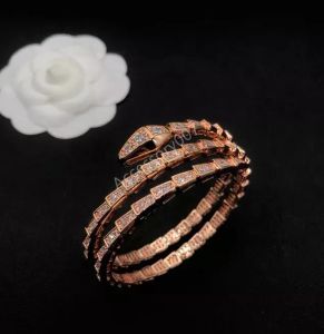 designer jewelry bracelet Designer Multilayer High quality Stainless Steel Crystal Bracelet Letters Gold Silver Rose Red Bracelet Bangle For Men and Woman Jewelry