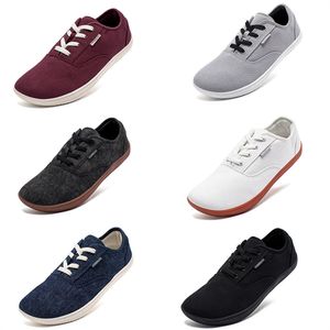 Hobby Bear Sapatos Masculinos Outono Sapatos Esportivos Tecido Superior Respirável Versátil Sapatos Na Moda Comércio Exterior Sapatos de Caminhada Sapatos Casuais Algodão 42