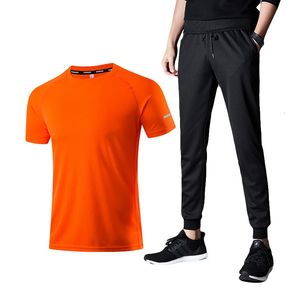 Sportswear Mens Tracksuit spokojnie spaceruje krótkie spodnie spodnie oddychające twopece set Conjunto Deportivo Hombre 240305