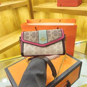 70% Factory Outlet Off Fashionable printed color contrast small square style versatile women's one crossbody bag online on sale