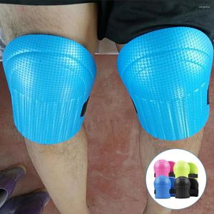 Knee Pads 4 Pairs Worker Foam Kneepads Construction For Flooring With Wheels Roofing Cleaning Floors Women Tiling Protector