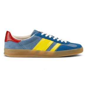 Handebol com Caixa Spezial Gazelle Designers Sapatos Casuais Homens Amarelo Preto Cinza Vermelho Claro Marrom Azul Branco Rosa Mens Mulheres Treinador Ao Ar Livre Esportes 36-45 C24