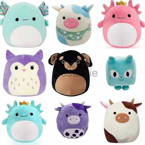 Stuffed Plush Animals 20cm Cross-border soft plush mushroom plushs salamander pillow Christmas tree pumpkin childrens toys gifts 240307