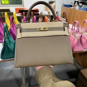 70% di sconto Factory Outlet Borsa da donna a tracolla in pelle stampata con filo di cera fatta a mano in pelle di vacchetta in vendita