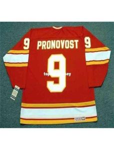 Whole Mens Jean Pronovost 1979 CCM Vintage Cheap Retro Hockey Jersey5884902