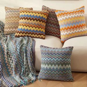 Наволочка Missoni Home Zigzag Throw Спальня Диван Аниме Кровать Модная наволочка CasePillow01