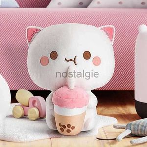 Animals 30cm Peach Plush Toys Mitao Cat Plushie Doll Cute Animal Stuffed Pillow Home Decor Children Toy 240307