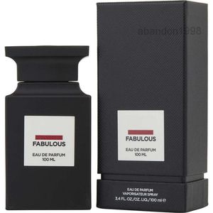 Fragrância Perfumes Tom Perfume Para Homens Mulheres Longa Duração Floral Fruta Madeira Natural Sabor Parfum Fragrâncias Femininas FABULOUS 7 W F 230911 0D13 FND0