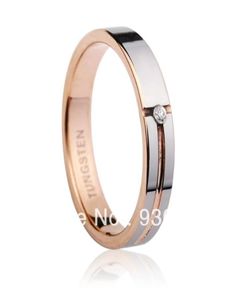 Personalizza Super Deal Misura dell'anello 312 Tungsten Woman Man039s Fedi nuziali Anelli per coppie305J7791391