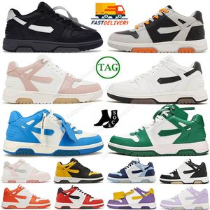 Tasarımcı Ofis Out Out Ooo Low Tops Spor Sneaker Trainers Vintage Elbise Ayakkabı Sıkıntılı Koşucu Erkekler Yürüyen Spor ayakkabıları kadınlar Mor Siyah Donanma Panda Zeytin Sporları