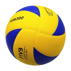 Professionals Size 5 Volleyball Soft Touch PU Ball Indoor Outdoor Sport Gym Game Training Accessories for Adult Children Mva300 240226