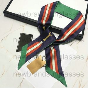 Borsetta Borsa Sciarpa Fasce per donna Lettera Fiore Sciarpe Avvolgente Fascia di seta multicolore Cravatta di qualità Sciarpa Fasce per capelli Nastro Monogrammi Fascia confidenziale 220