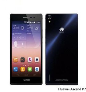 Оригинальный сотовый телефон Huawei Ascend P7 4G LTE, 2 ГБ ОЗУ 16 ГБ ПЗУ, четырехъядерный процессор Kirin 910T, Android, 50 дюймов, 130 МП, смартфон, дешевый 8348409